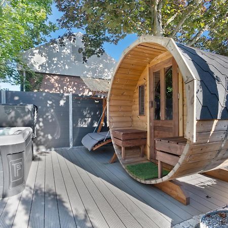 Strand Thema Vakantiewoning Bij B&B Gezond Aan Zee - Toegang Wellnesstuin Meerprijs Одорп Екстериор снимка